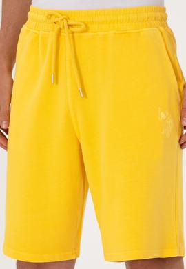 Erkek Sarı Örme Şort - 50298037018