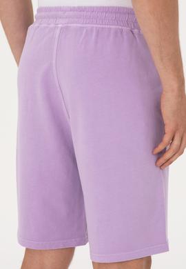 Erkek Lila Örme Şort - 50298037048