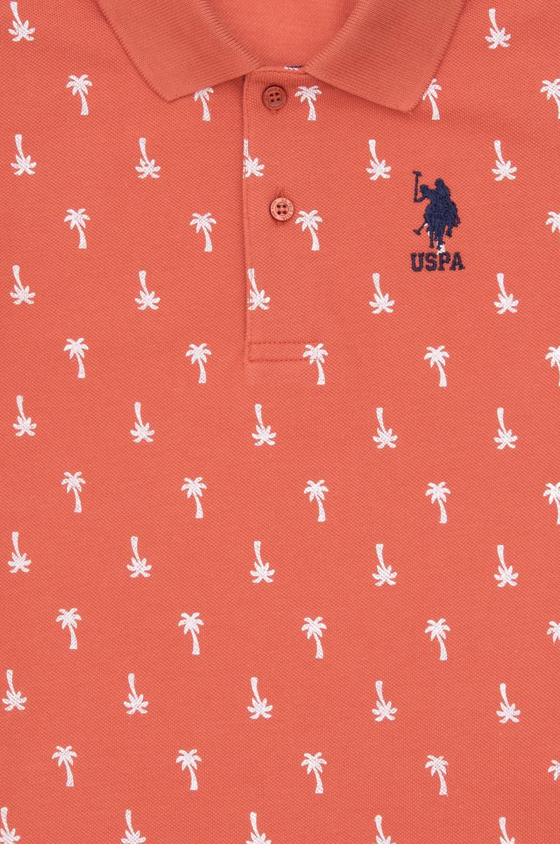 Erkek Çocuk Polo Yaka Pudra Tişört