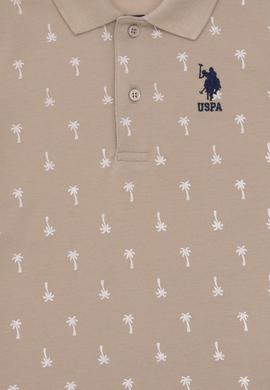 Erkek Çocuk Polo Yaka Açık Haki Tişört - 50311949002