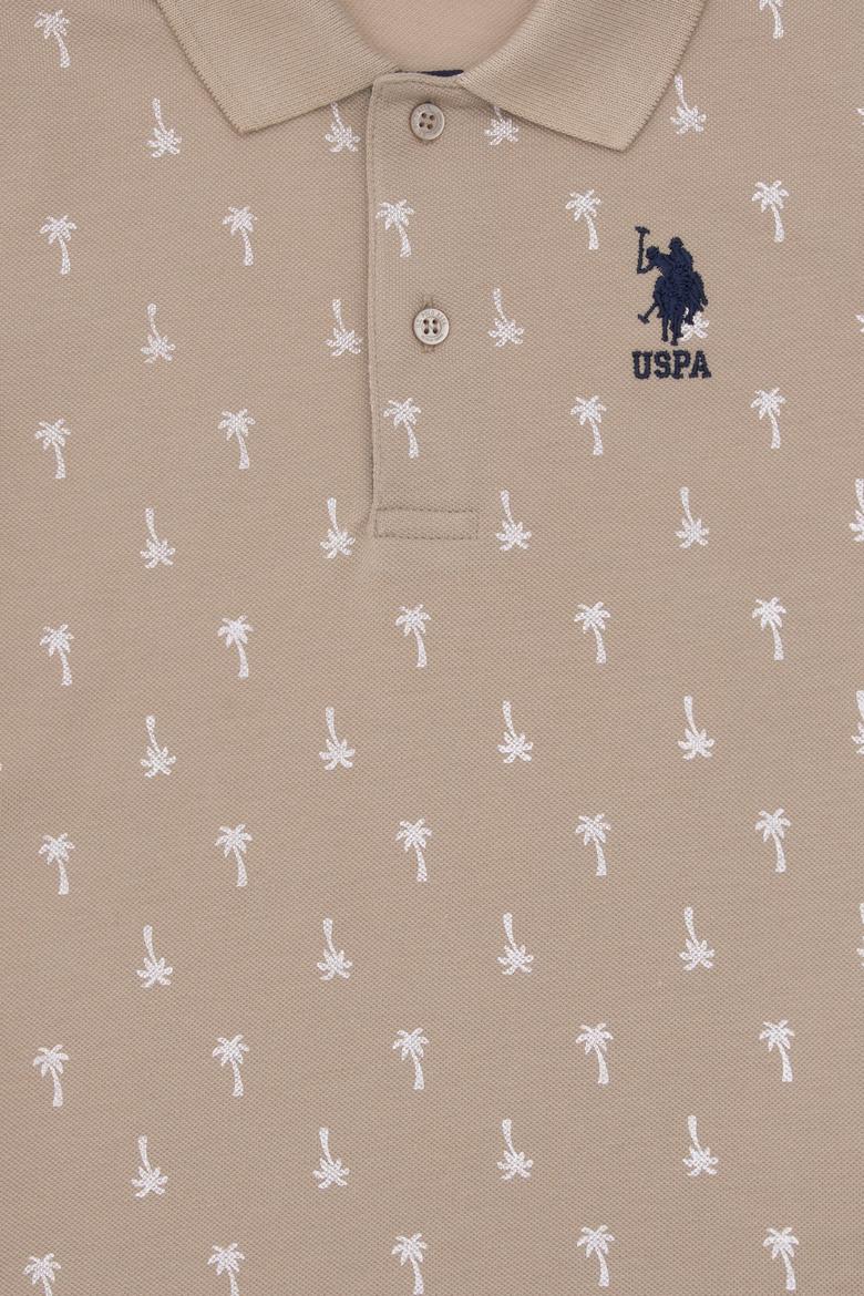 Erkek Çocuk Polo Yaka Açık Haki Tişört - 50311949002