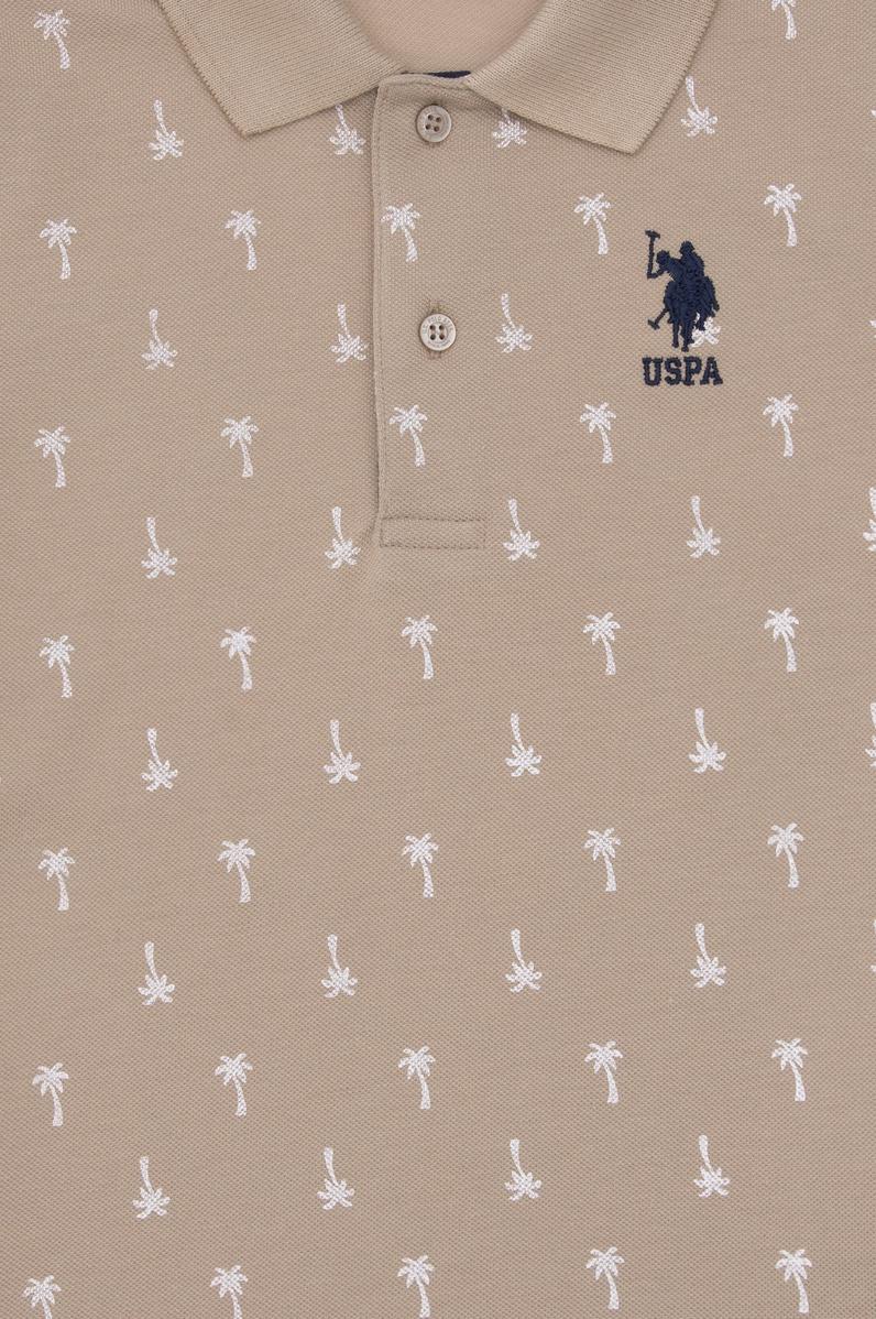 Erkek Çocuk Polo Yaka Açık Haki Tişört