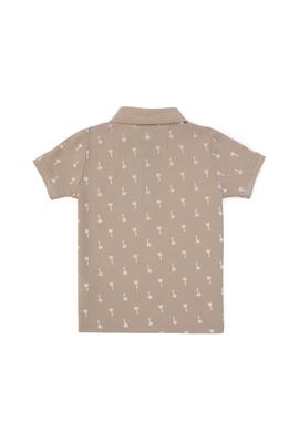 Erkek Çocuk Polo Yaka Açık Haki Tişört - 50311949002