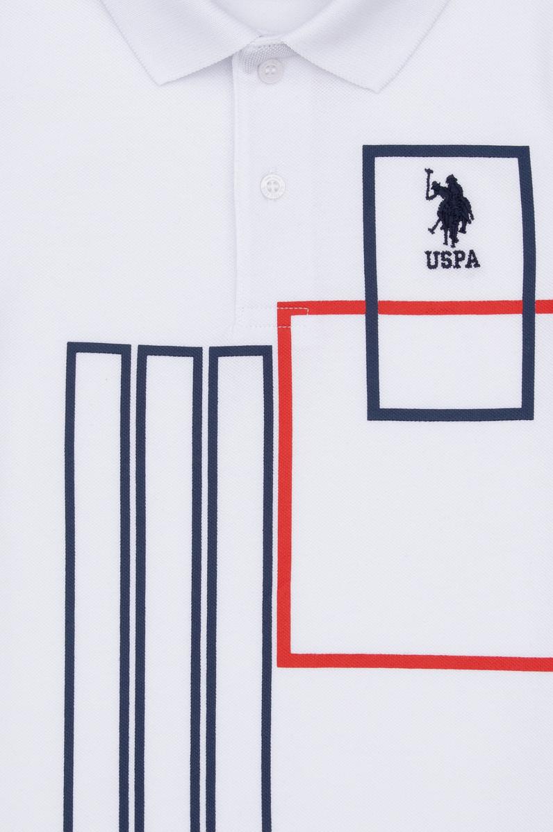 Erkek Çocuk Beyaz Polo Yaka Tişört