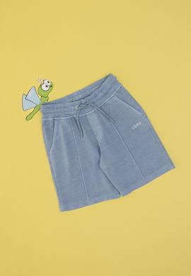 Erkek Çocuk Mavi Örme Şort - 50307277012