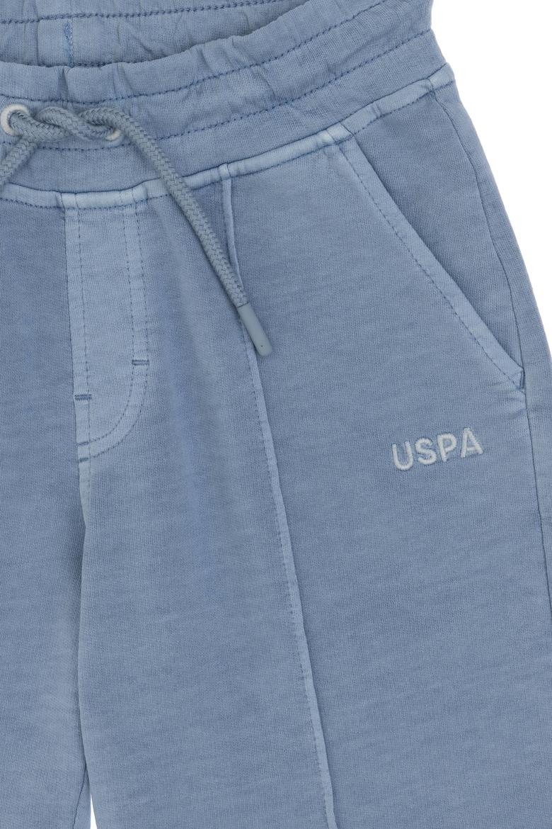 Erkek Çocuk Mavi Örme Şort - 50307277012