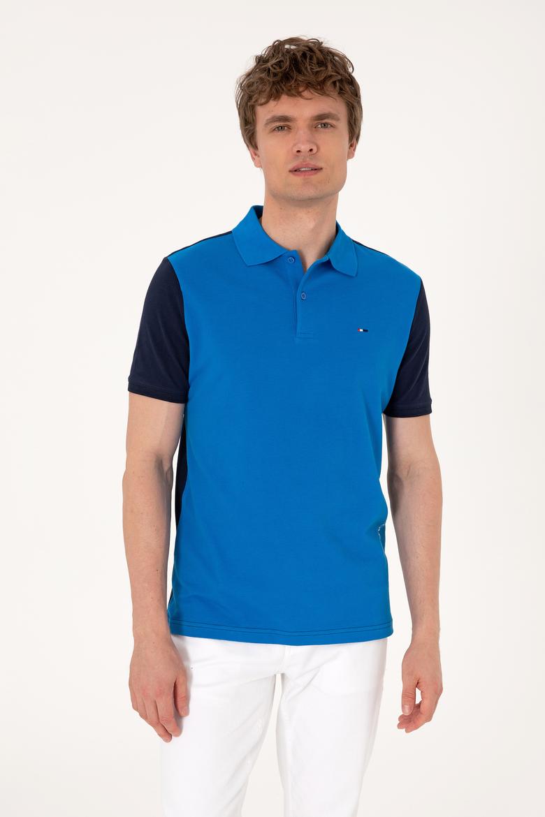 Erkek Regular Fit Lacivert Polo Yaka Tişört