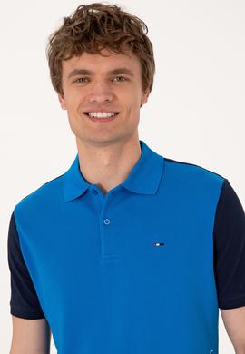 Erkek Regular Fit Lacivert Polo Yaka Tişört - 50306790008