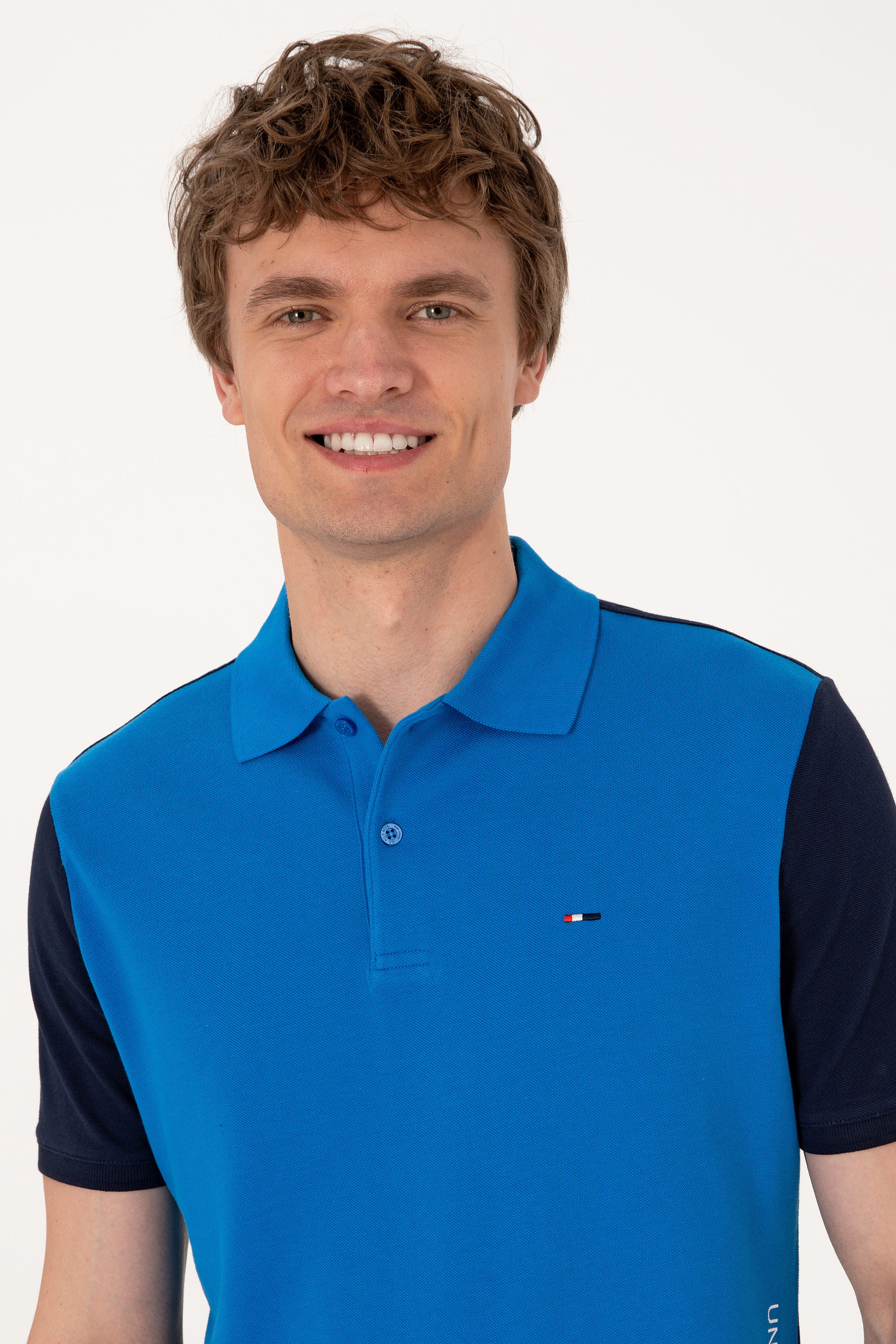 Erkek Regular Fit Lacivert Polo Yaka Tişört