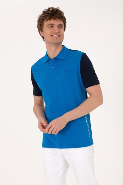 Erkek Regular Fit Lacivert Polo Yaka Tişört