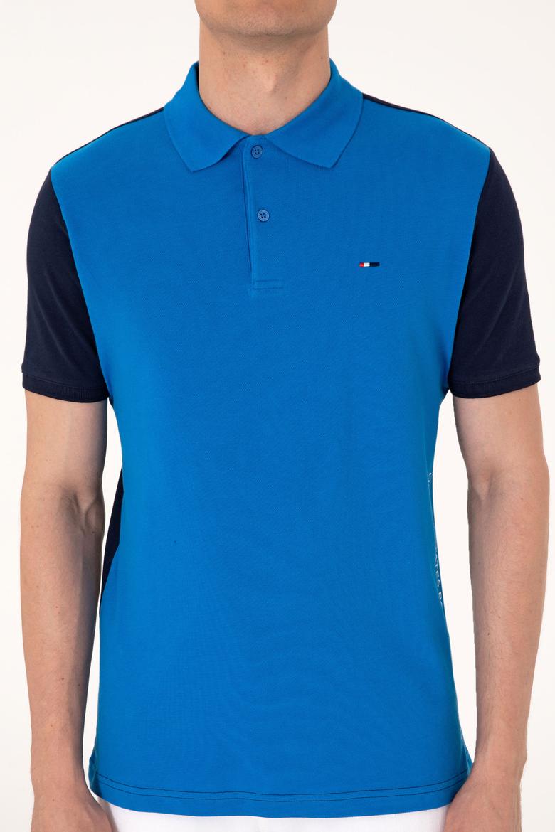 Erkek Regular Fit Lacivert Polo Yaka Tişört - 50306790008