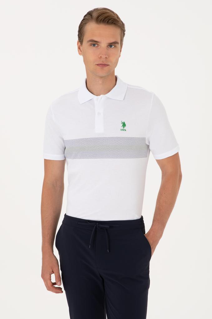 Erkek Regular Fit Polo Yaka Açık Pembe Tişört