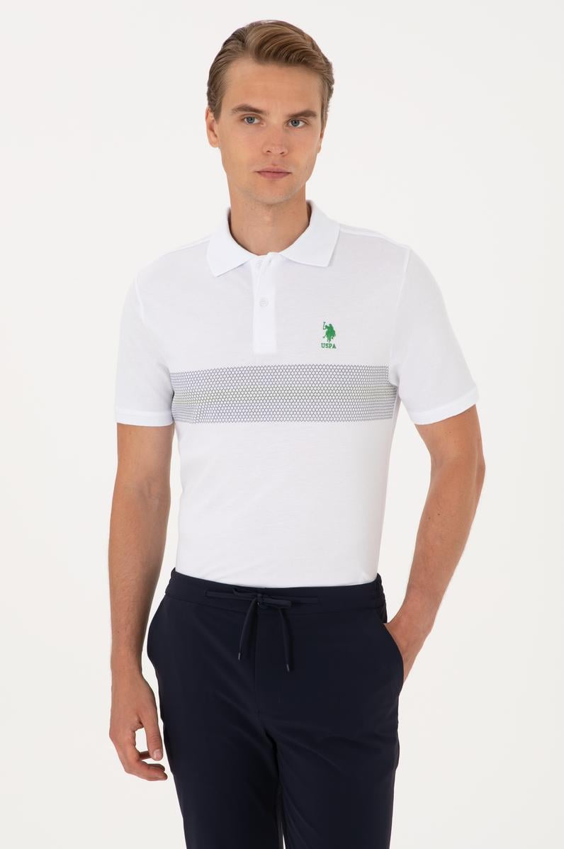 Erkek Regular Fit Polo Yaka Açık Pembe Tişört