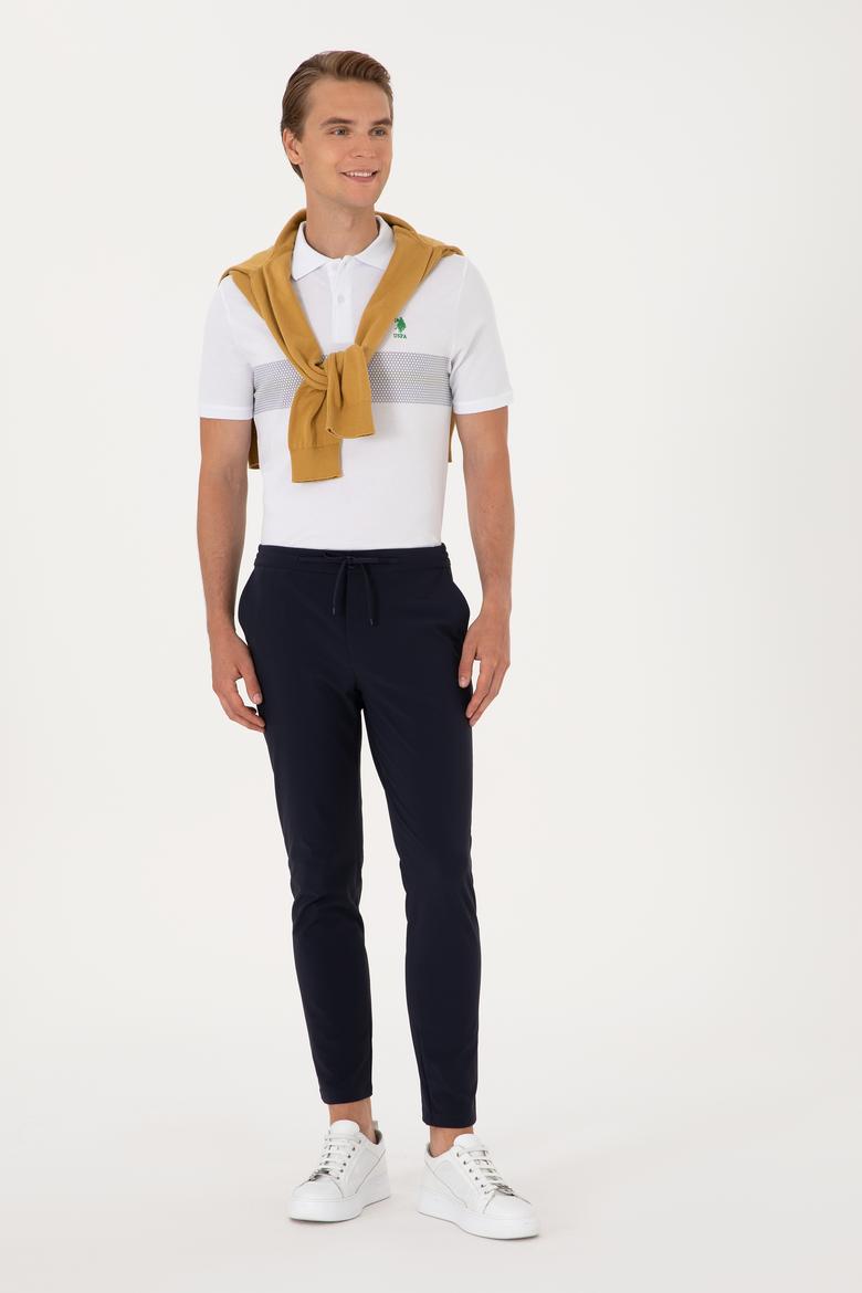 Erkek Regular Fit Polo Yaka Açık Pembe Tişört - 50306852007