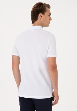 Erkek Regular Fit Polo Yaka Açık Pembe Tişört - 50306852007