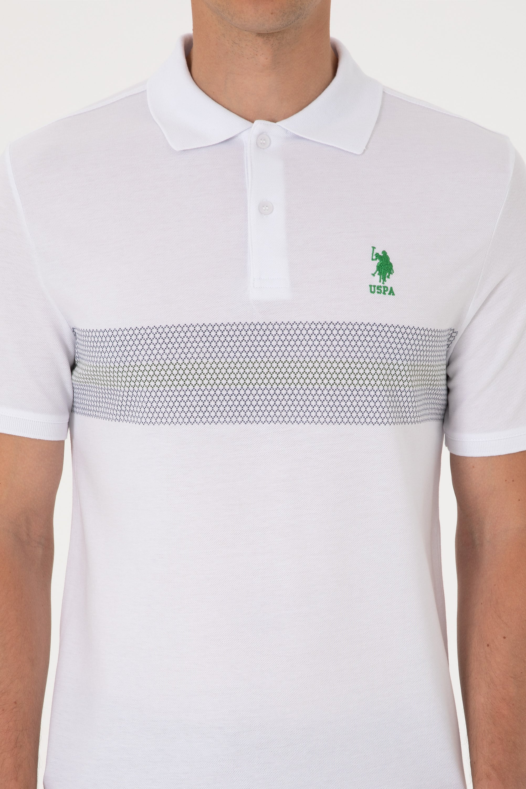 Erkek Regular Fit Polo Yaka Açık Pembe Tişört - Image 6