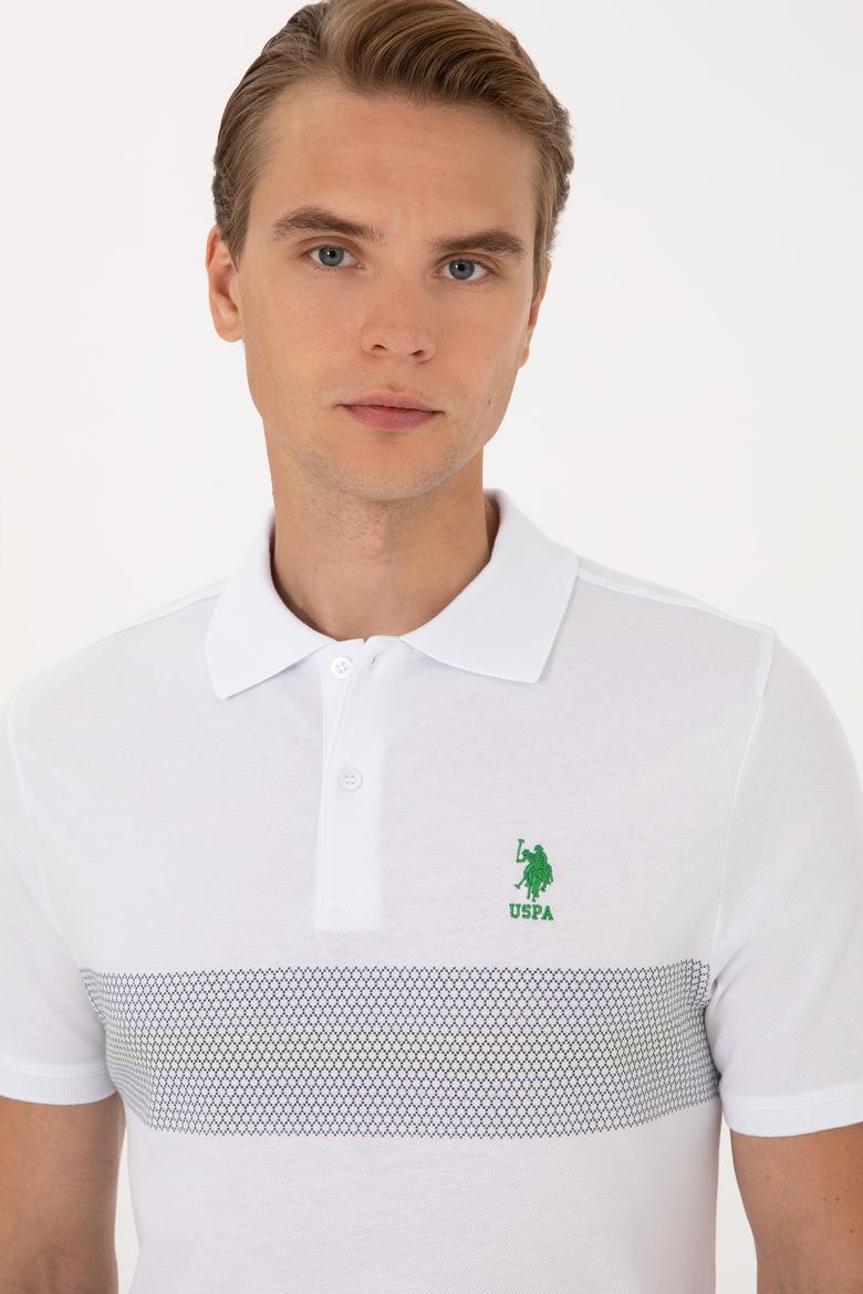 Erkek Regular Fit Polo Yaka Açık Pembe Tişört - 50306852007