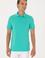 Erkek Slim Fit Polo Yaka Mint Tişört