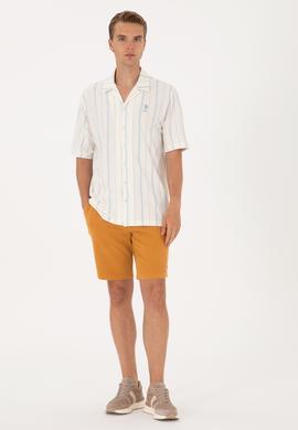 Erkek Hardal Örme Şort - 50298082014