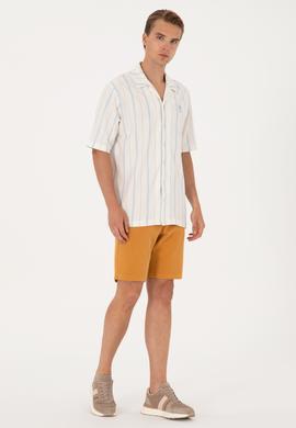 Erkek Hardal Örme Şort - 50298082014
