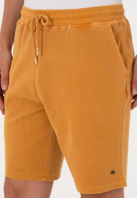 Erkek Hardal Örme Şort - 50298082014