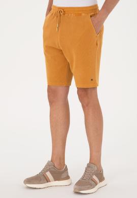 Erkek Hardal Örme Şort - 50298082014