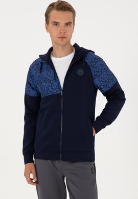 Erkek Lacivert Örme Hırka - 50300077006