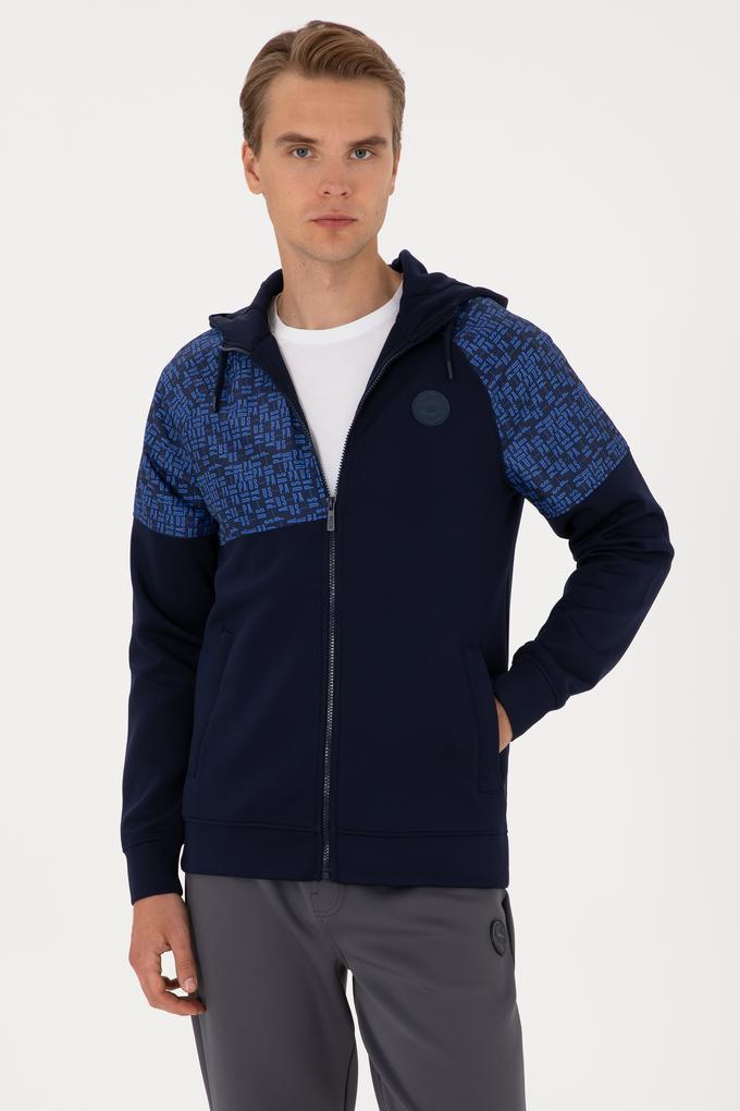 Erkek Lacivert Örme Hırka