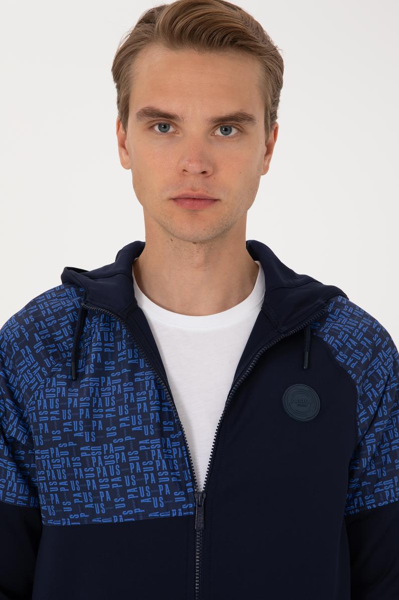 Erkek Lacivert Örme Hırka