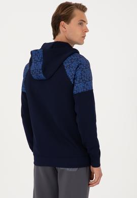 Erkek Lacivert Örme Hırka - 50300077006