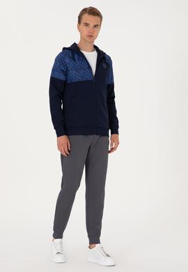 Erkek Lacivert Örme Hırka - 50300077006