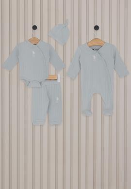 Erkek Bebek Su Yeşili Pijama Takımı - 50318278002