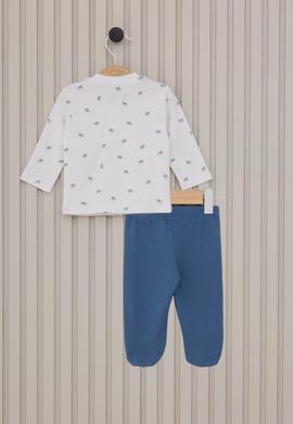 Erkek Bebek Krem Pijama Takımı - 50318267002