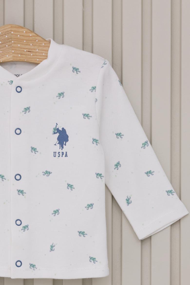 Erkek Bebek Krem Pijama Takımı - 50318267002