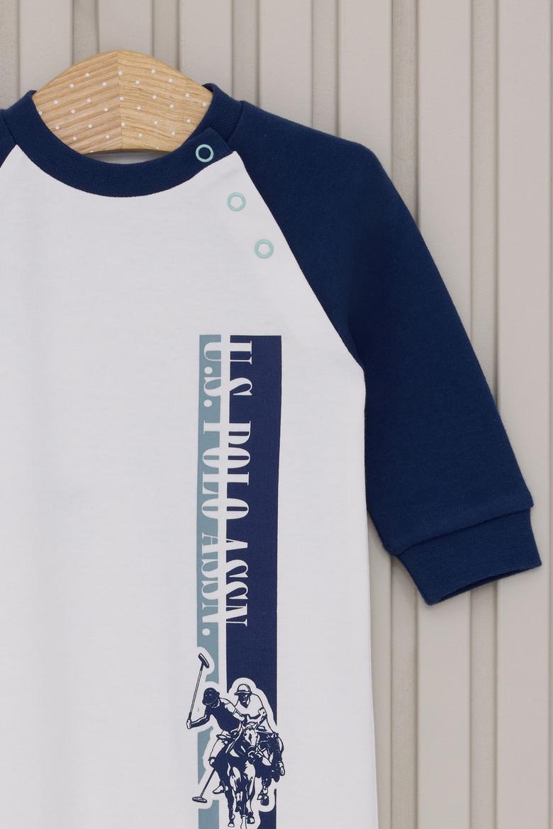 Erkek Bebek Krem Pijama Takımı - 50318284001