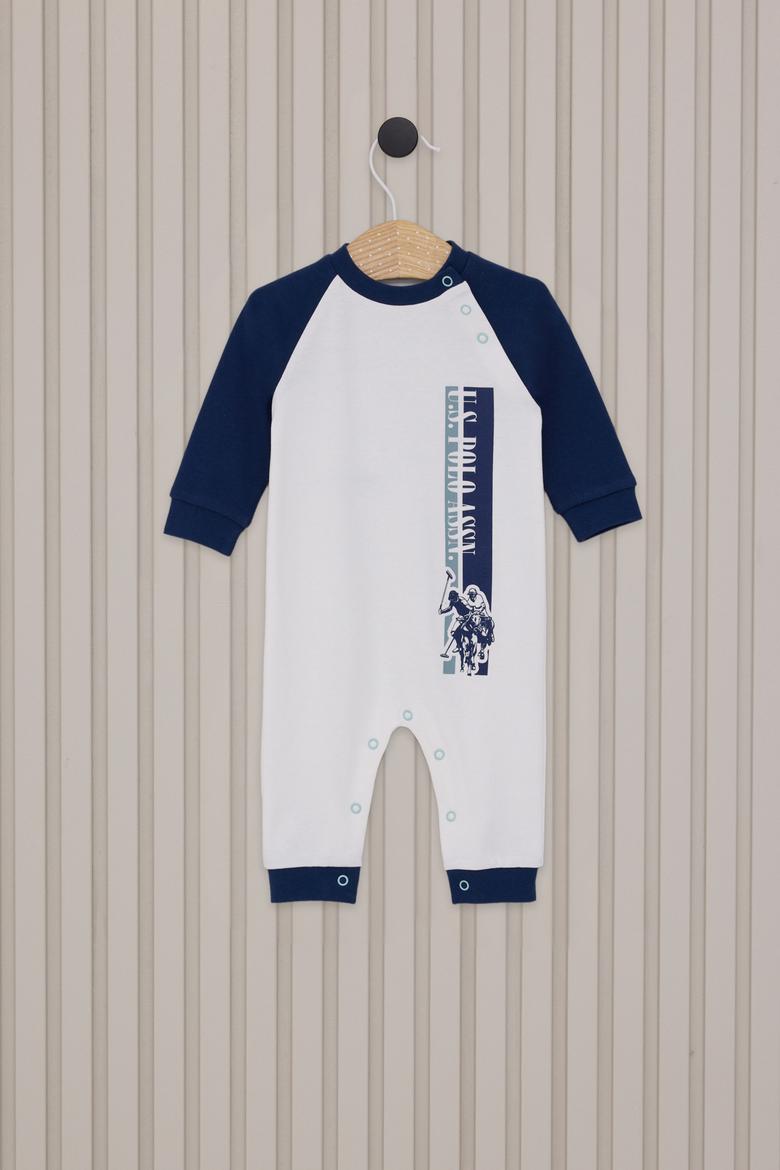 Erkek Bebek Krem Pijama Takımı