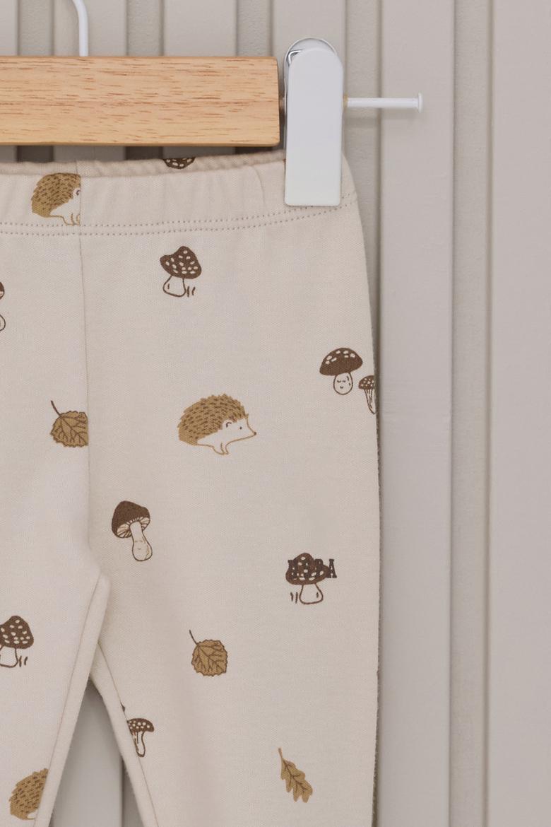 Erkek Bebek Krem Pijama Takımı - 50318271001