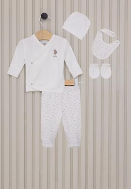 Erkek Bebek Krem Pijama Takımı - 50318261001