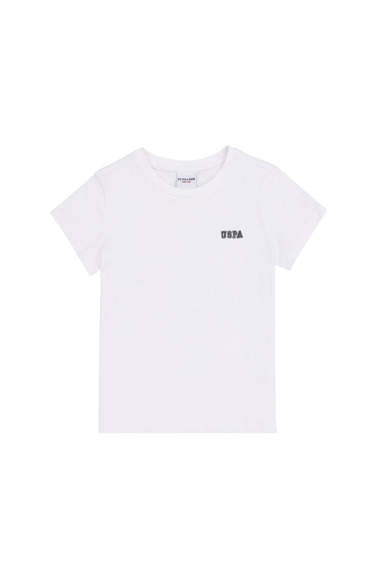 Erkek Çocuk Beyaz Bisiklet Yaka Tişört - 50313932007