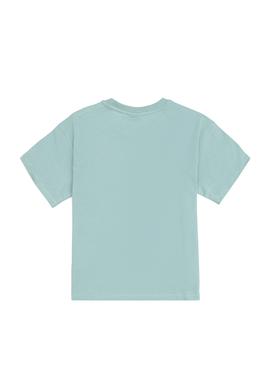 Erkek Çocuk Mint Bisiklet Yaka Basic Tişört - 50313887001