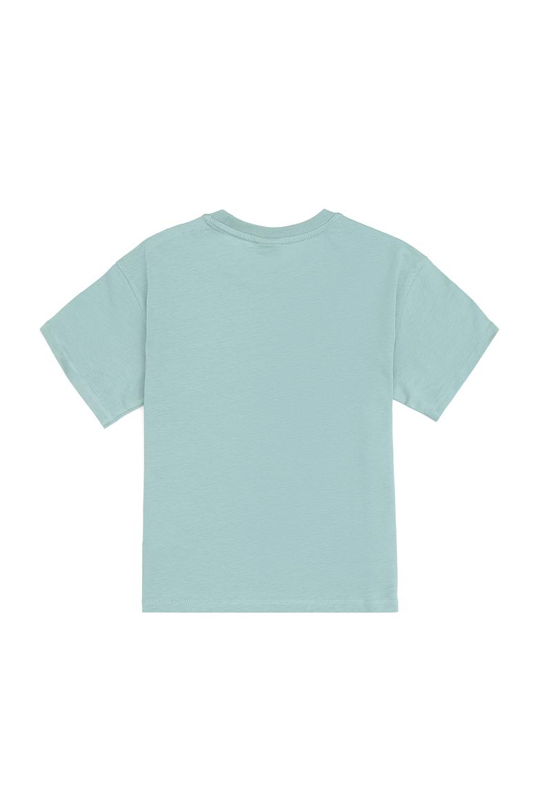 Erkek Çocuk Mint Bisiklet Yaka Basic Tişört - 50313887001