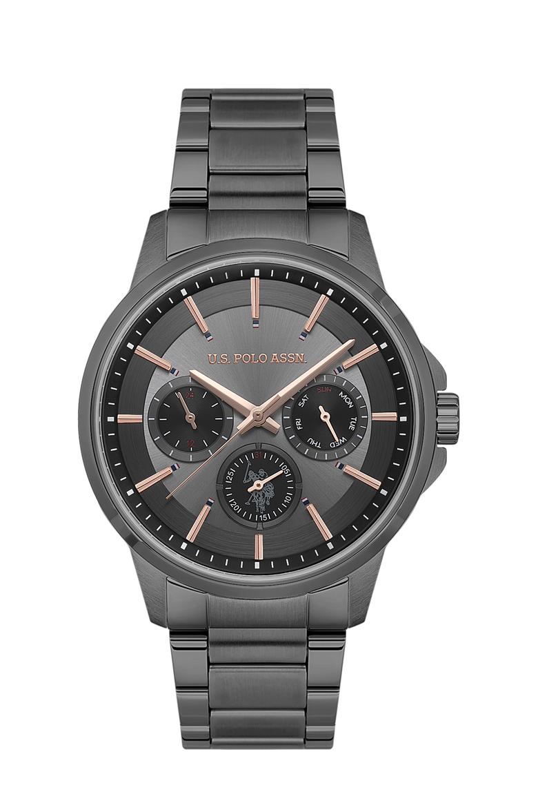 Erkek Füme Çelik Kordon Kol Saati USPA1000B-04