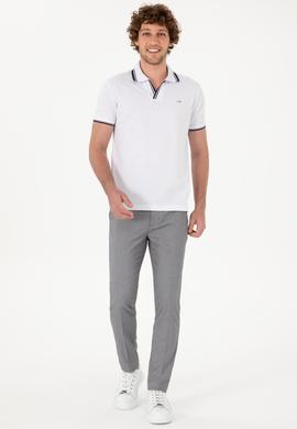 Erkek Gri Kanvas Pantolon - 50299990332