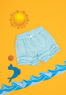 Erkek Çocuk Aqua Deniz Şortu - 50309569006