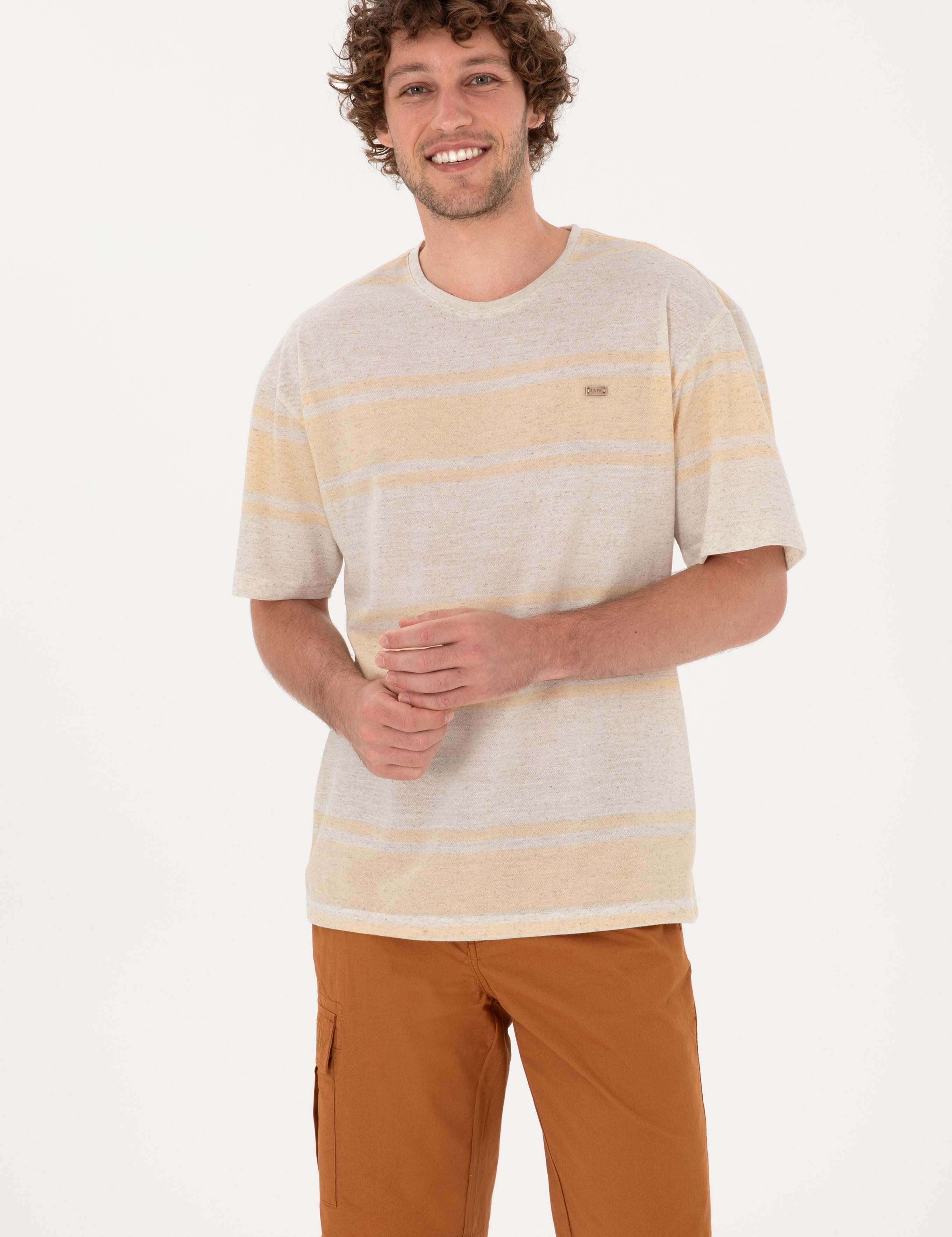 تی شرت یقه گرد ریلکس یقه گرد مردانه یو اس پولو | U.S. Polo Assn. - تصویر 3
