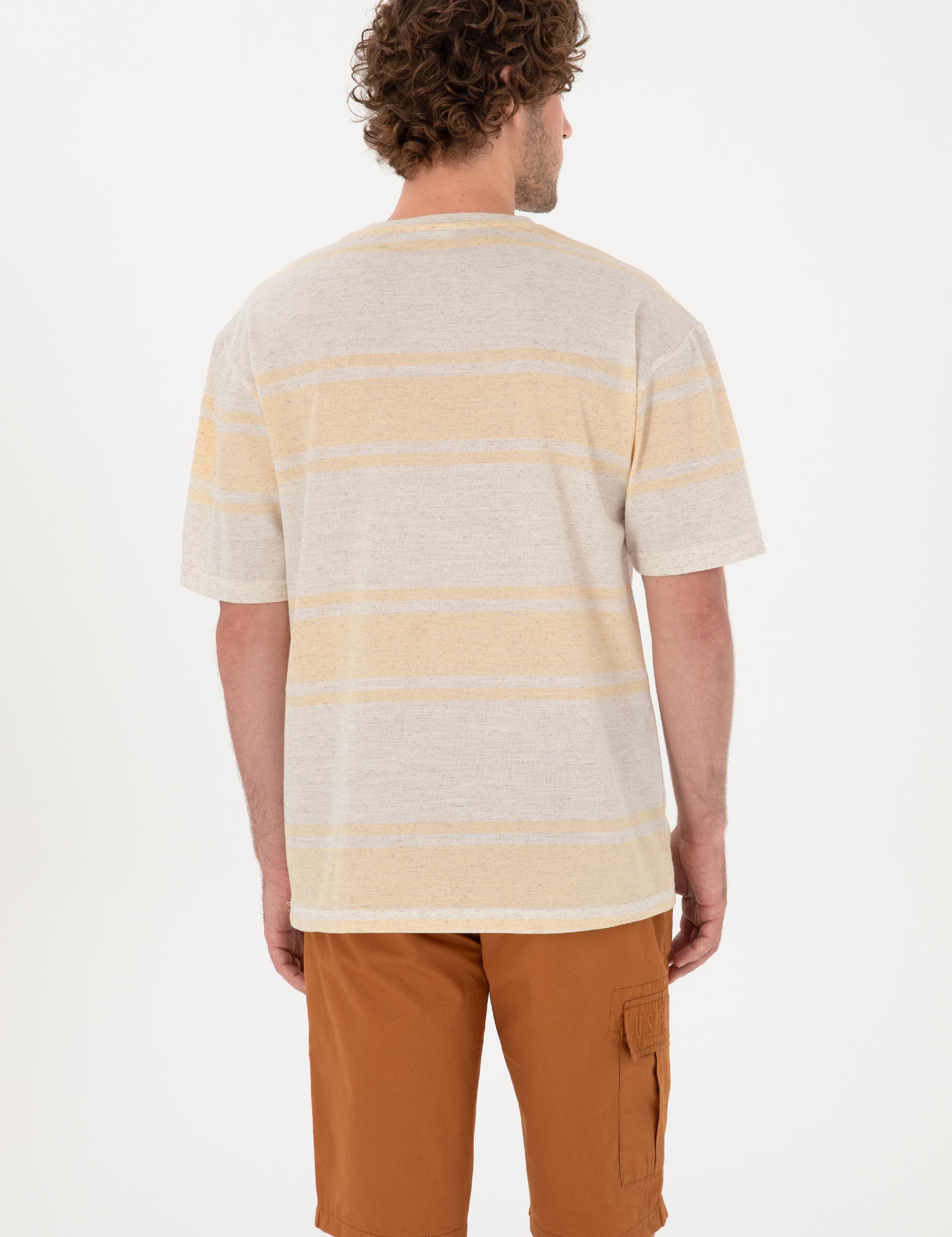 تی شرت یقه گرد ریلکس یقه گرد مردانه یو اس پولو | U.S. Polo Assn. - تصویر 5