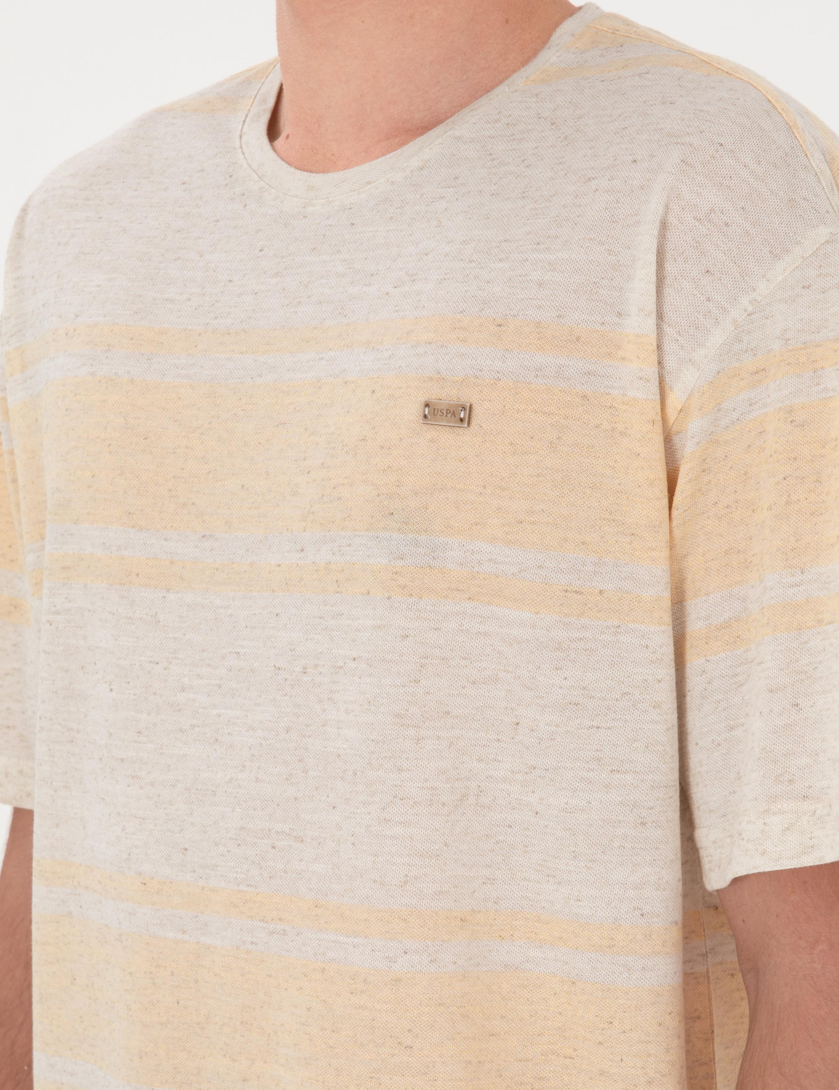 تی شرت یقه گرد ریلکس یقه گرد مردانه یو اس پولو | U.S. Polo Assn. - تصویر 7