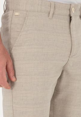 Erkek Açık Mavi Dokuma Şort - 50300443050