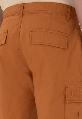 Erkek Hardal Dokuma Şort - 50300418062