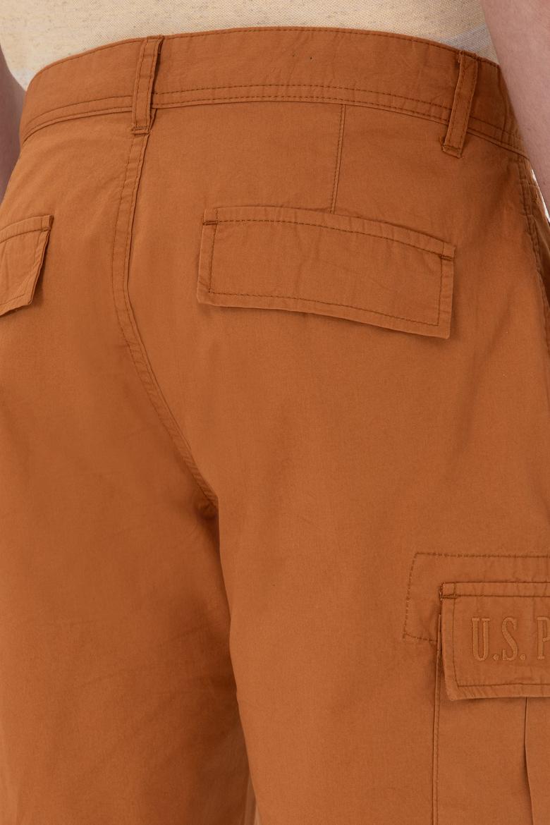 Erkek Hardal Dokuma Şort - 50300418062